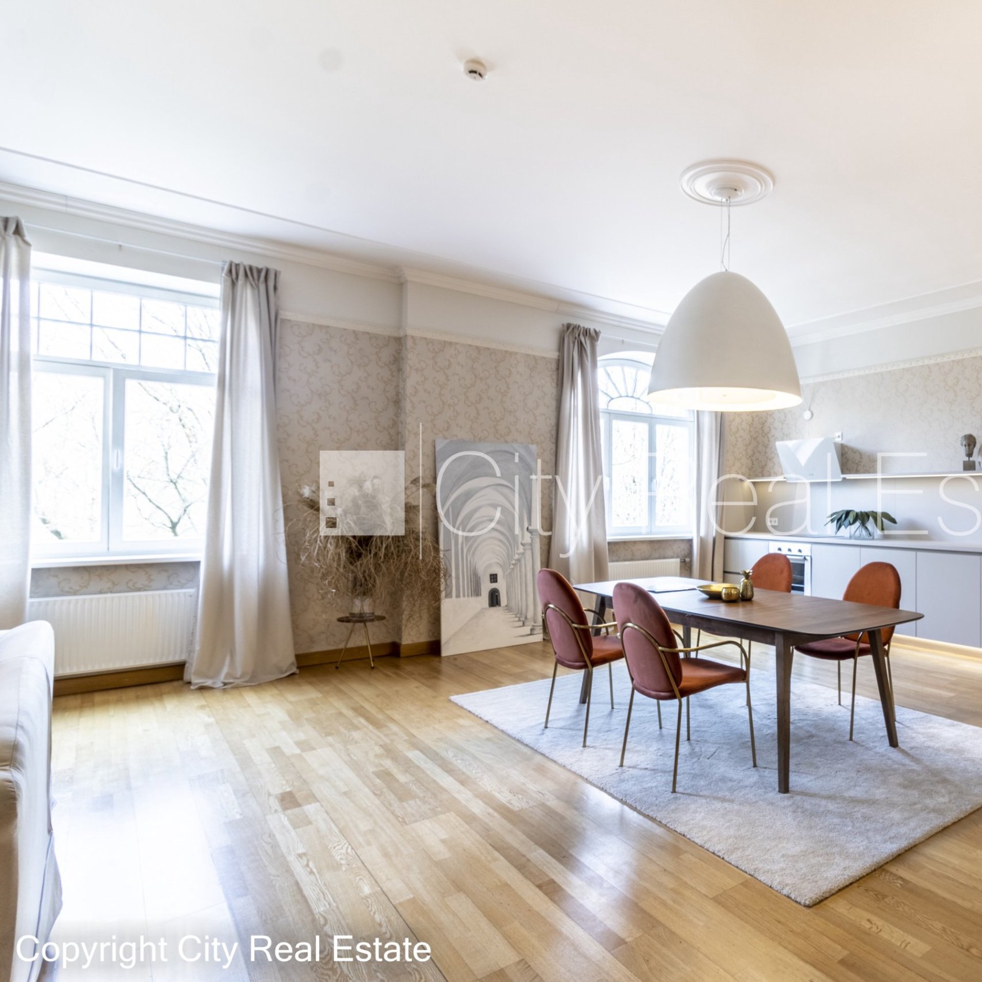 3 istabu dzīvoklis Rīga, Centrs, 140 m², izīrē, Foto 5 no 10