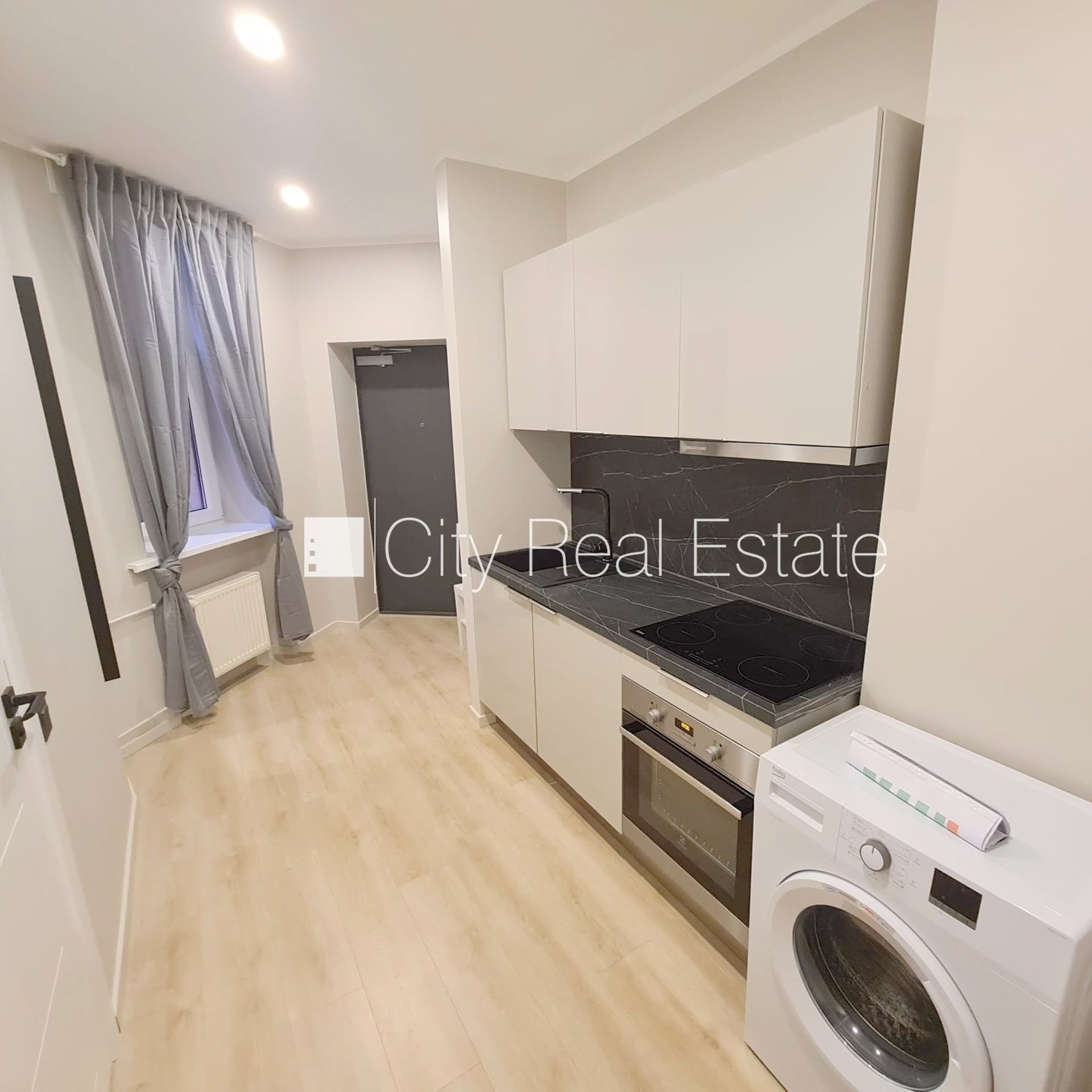 1 kambarių butas Rīga, Centrs, 27 m², nuomojamas, Nuotrauka 1 iš 10