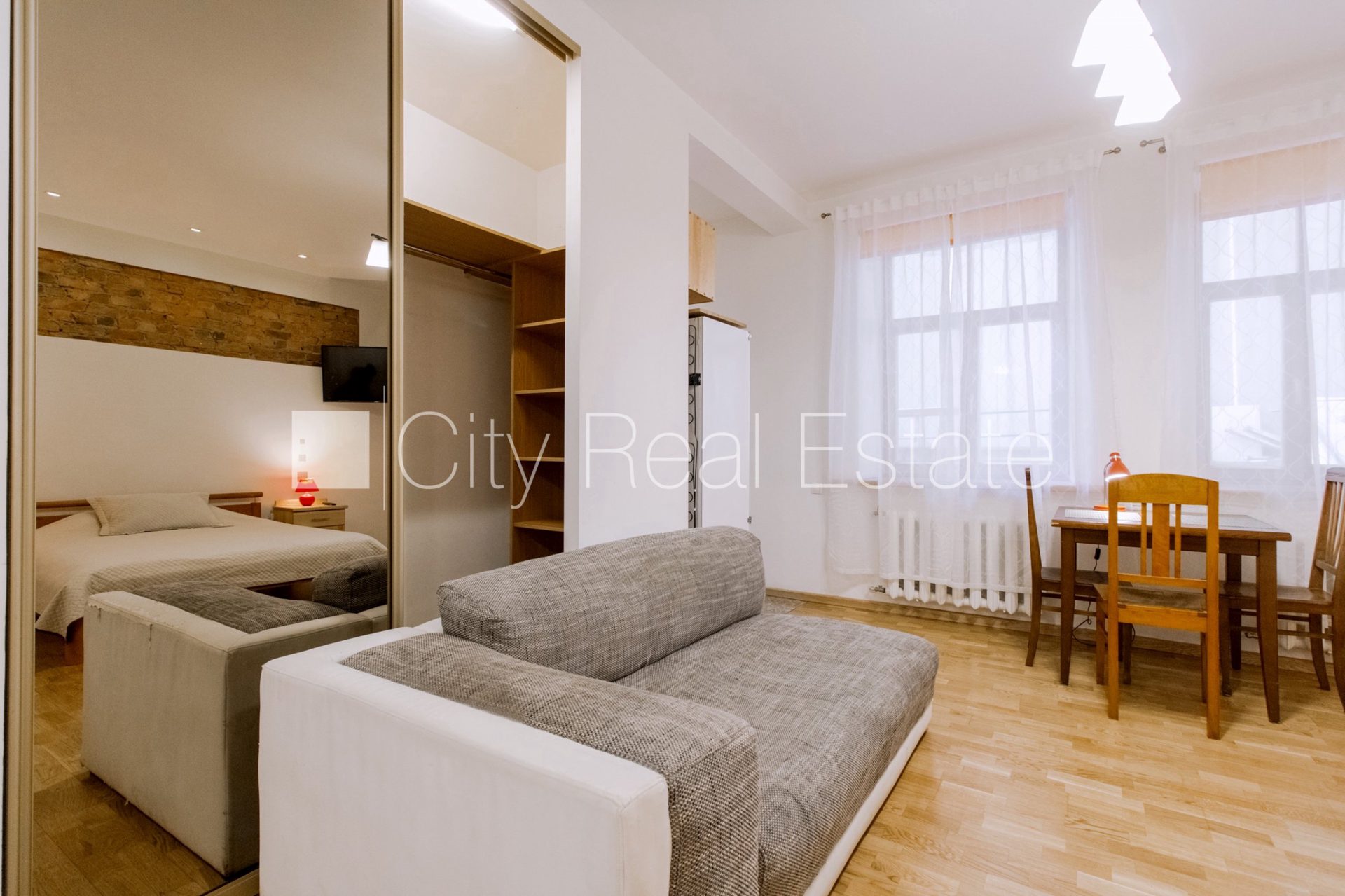 1 kambarių butas Rīga, Centrs, 37 m², nuomojamas, Nuotrauka 9 iš 10