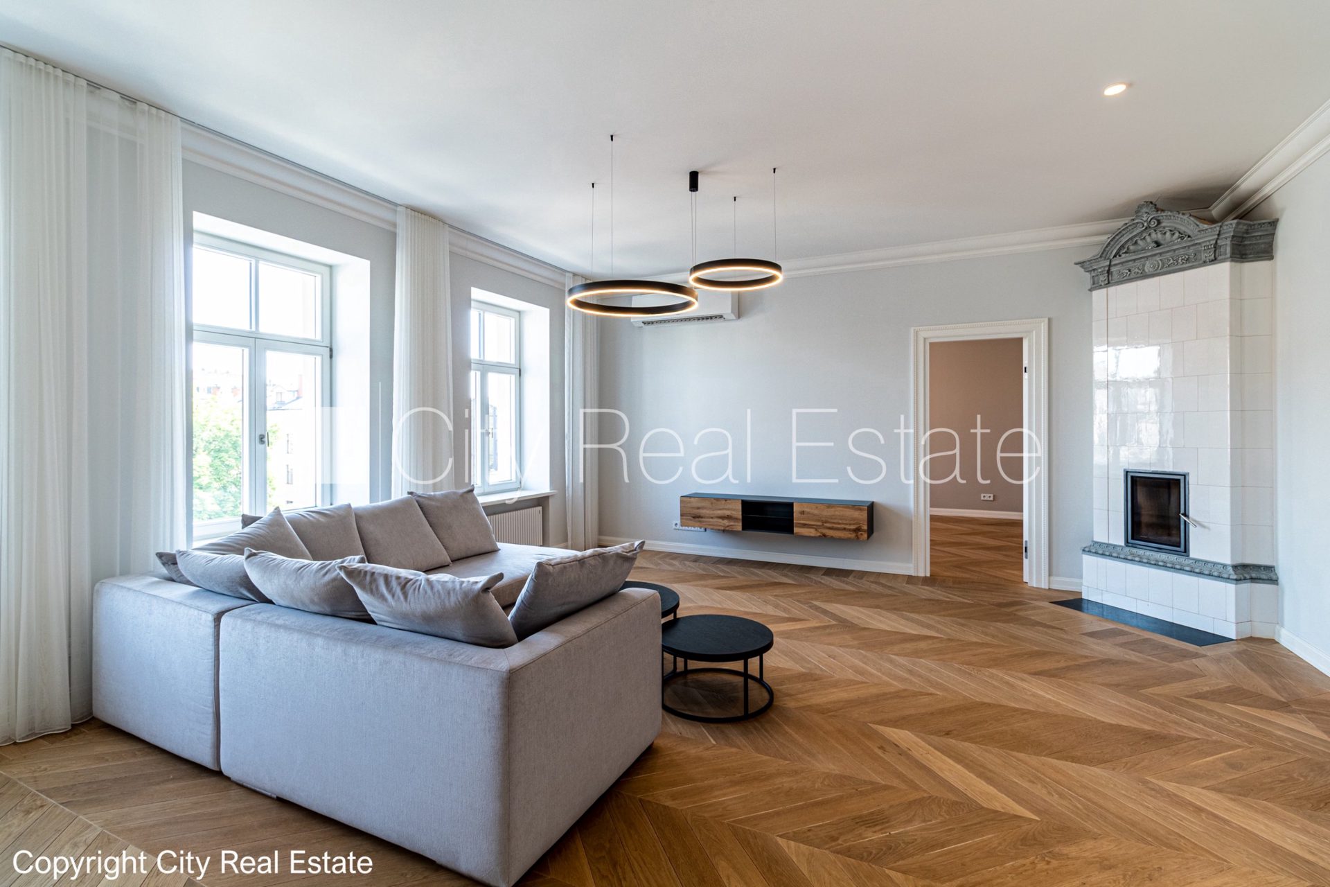 4 kambarių butas Rīga, Centrs, 145 m², parduodamas, Nuotrauka 5 iš 10