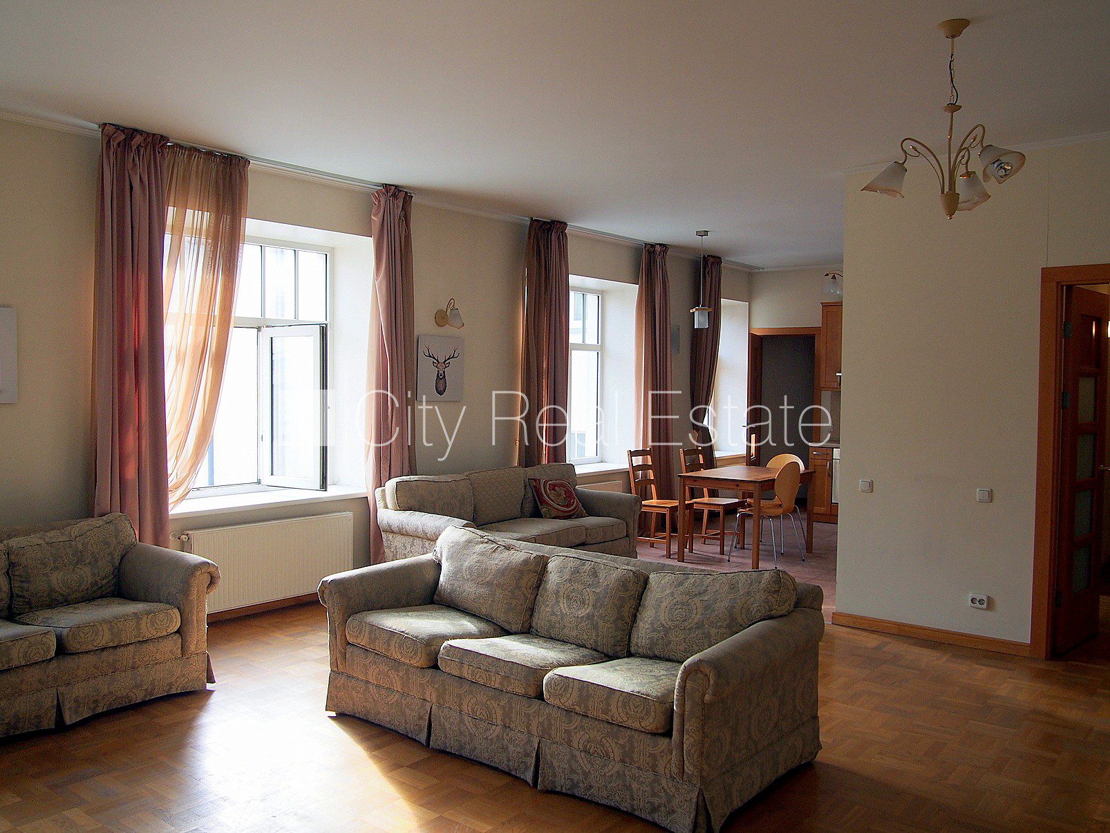 3-комнатная квартира в Рига, Центр, 106 м², аренда, Фото 7 из 10