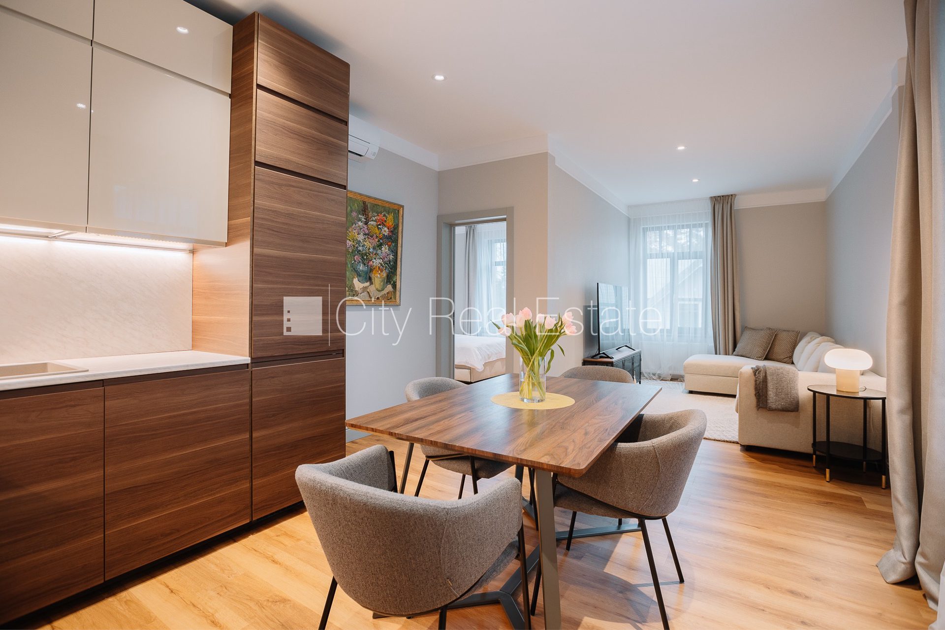 4 kambarių butas Jūrmala, Majori, 80 m², nuomojamas, Nuotrauka 7 iš 10