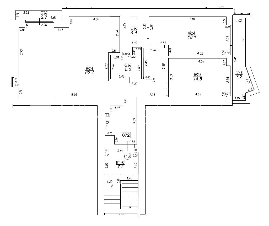 3 kambarių butas Rīga, Centrs, 114 m², nuomojamas, Nuotrauka 9 iš 10