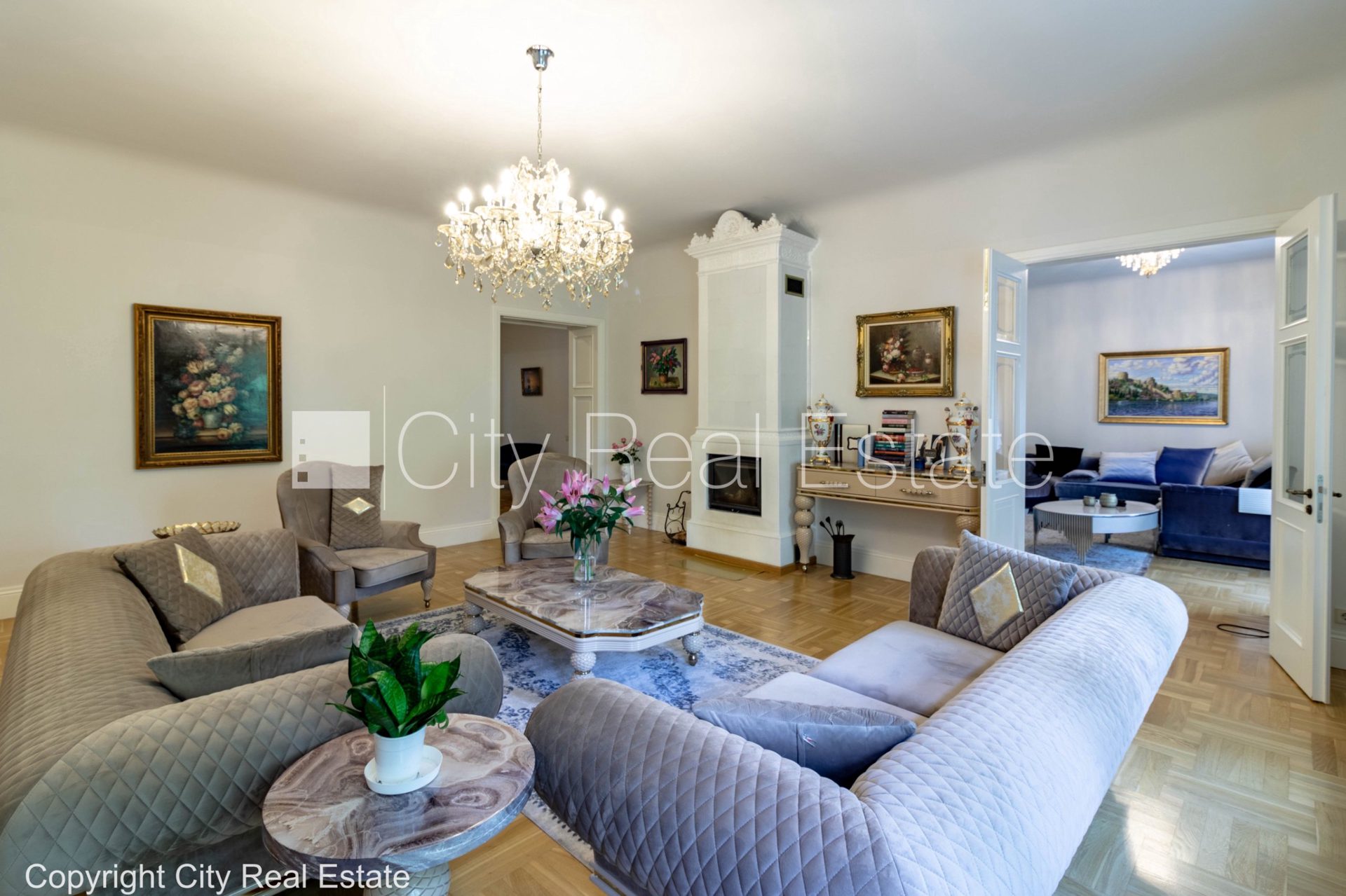 6 kambarių butas Rīga, Centrs, 230 m², nuomojamas, Nuotrauka 2 iš 10