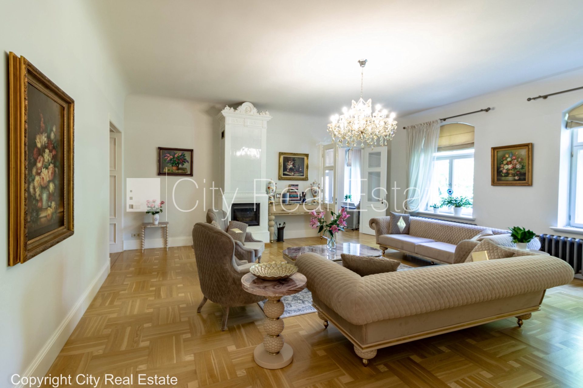 6 kambarių butas Rīga, Centrs, 230 m², nuomojamas, Nuotrauka 3 iš 10