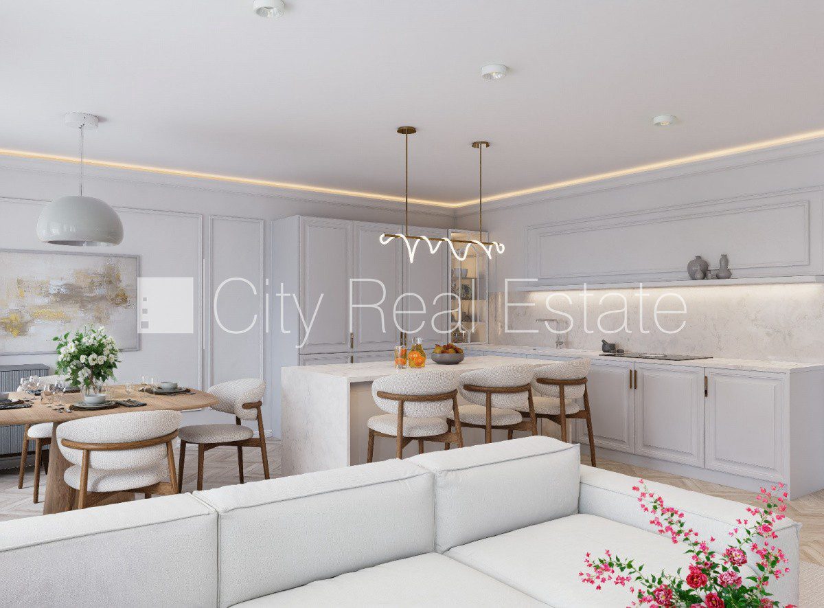 4 kambarių butas Rīga, Centrs, 125 m², parduodamas, Nuotrauka 1 iš 10