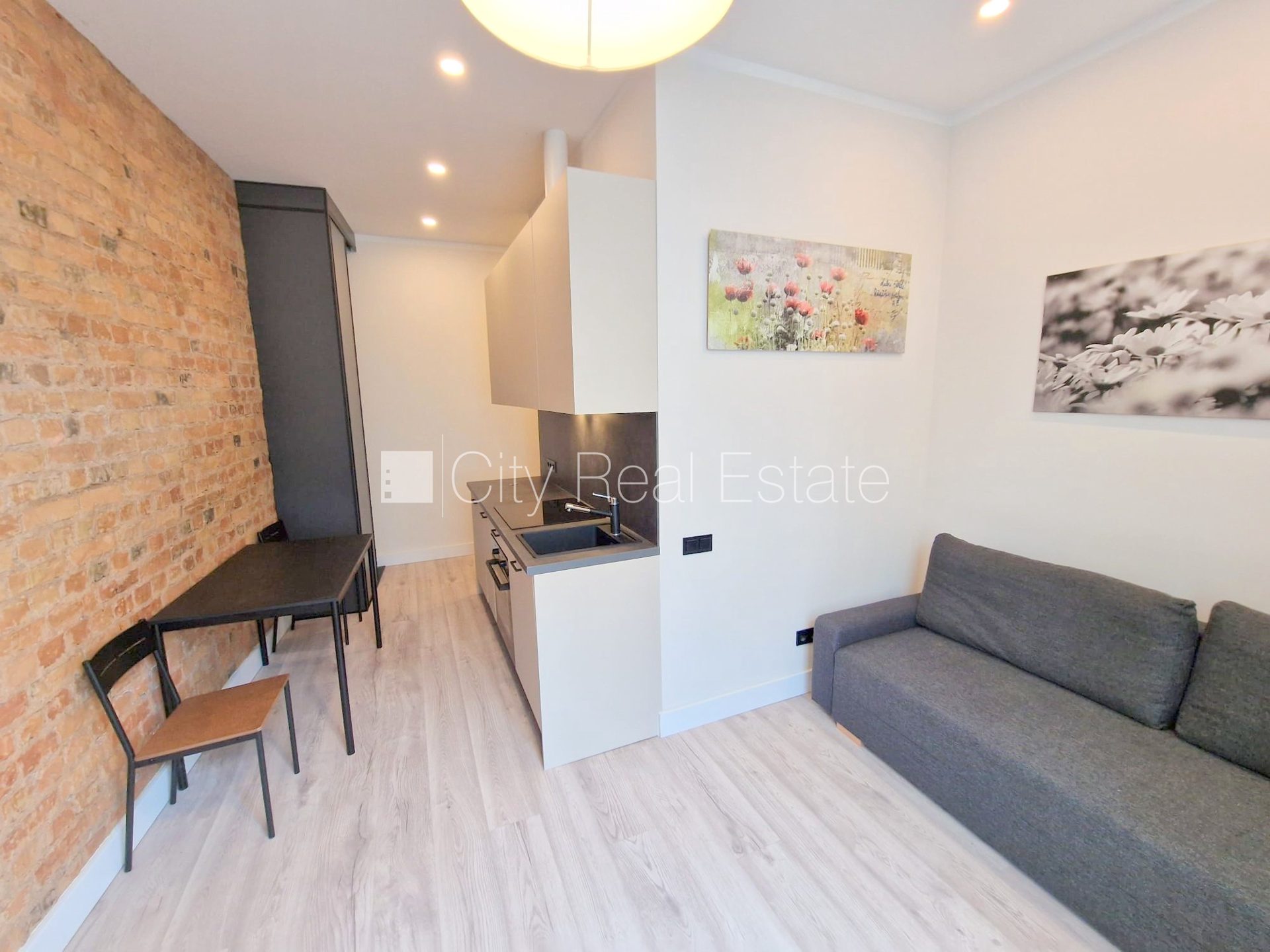 1 istabu dzīvoklis Rīga, Centrs, 28 m², izīrē, Foto 3 no 10
