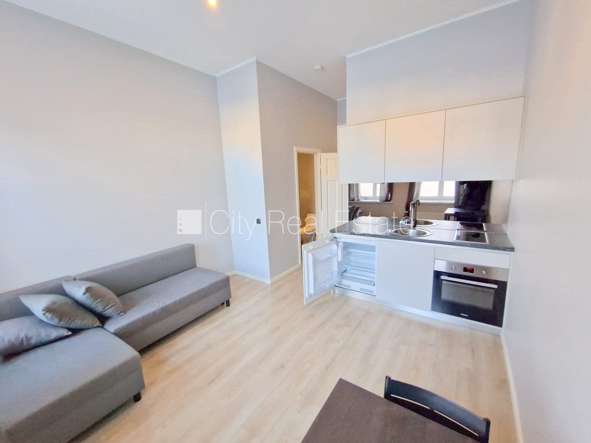 1 istabu dzīvoklis Rīga, Centrs, 25 m², izīrē, Foto 3 no 10