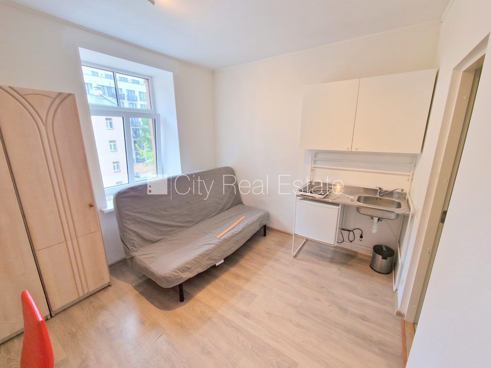 1-комнатная квартира в Рига, Центр, 16 м², аренда, Фото 1 из 10
