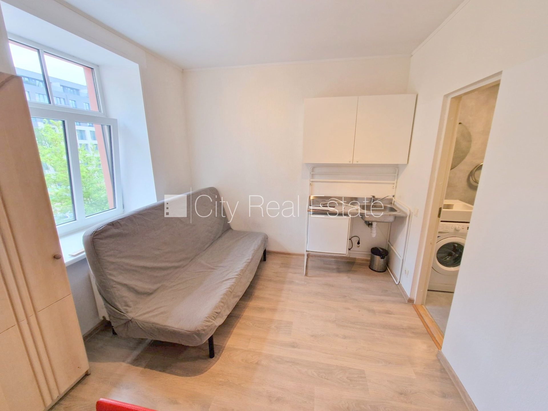 1-комнатная квартира в Рига, Центр, 16 м², аренда, Фото 2 из 10