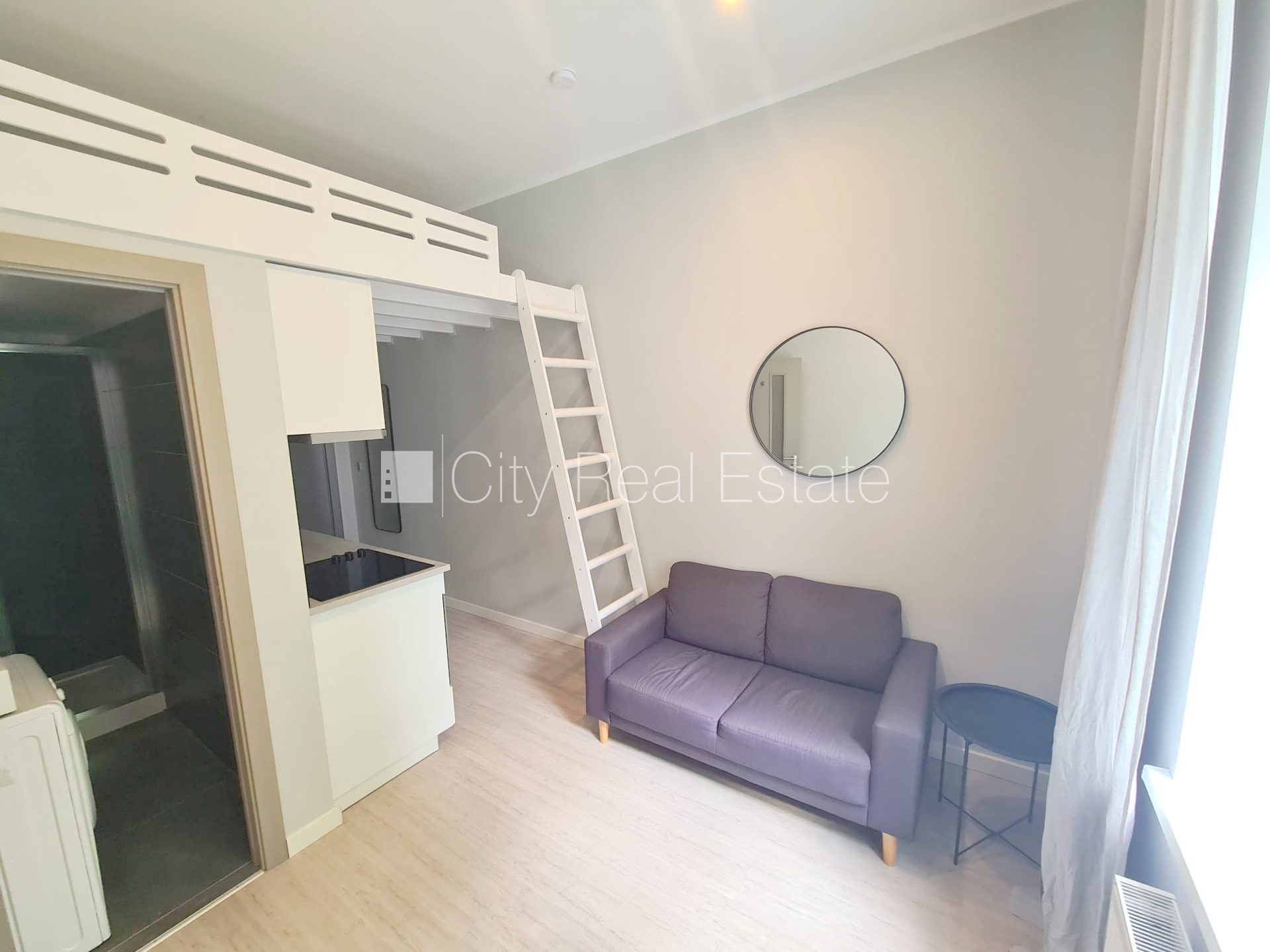 1 istabu dzīvoklis Rīga, Centrs, 20 m², izīrē, Foto 3 no 10
