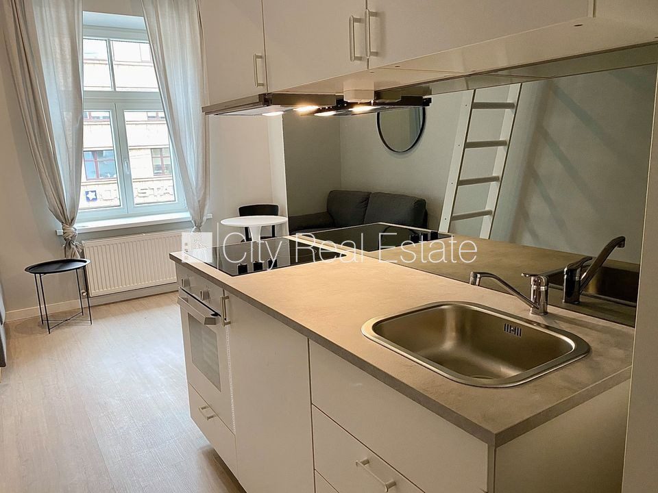1-комнатная квартира в Рига, Центр, 17 м², аренда, Фото 9 из 10