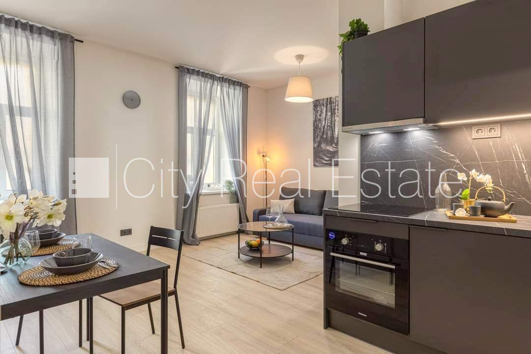 1 istabu dzīvoklis Rīga, Centrs, 28 m², izīrē, Foto 2 no 10