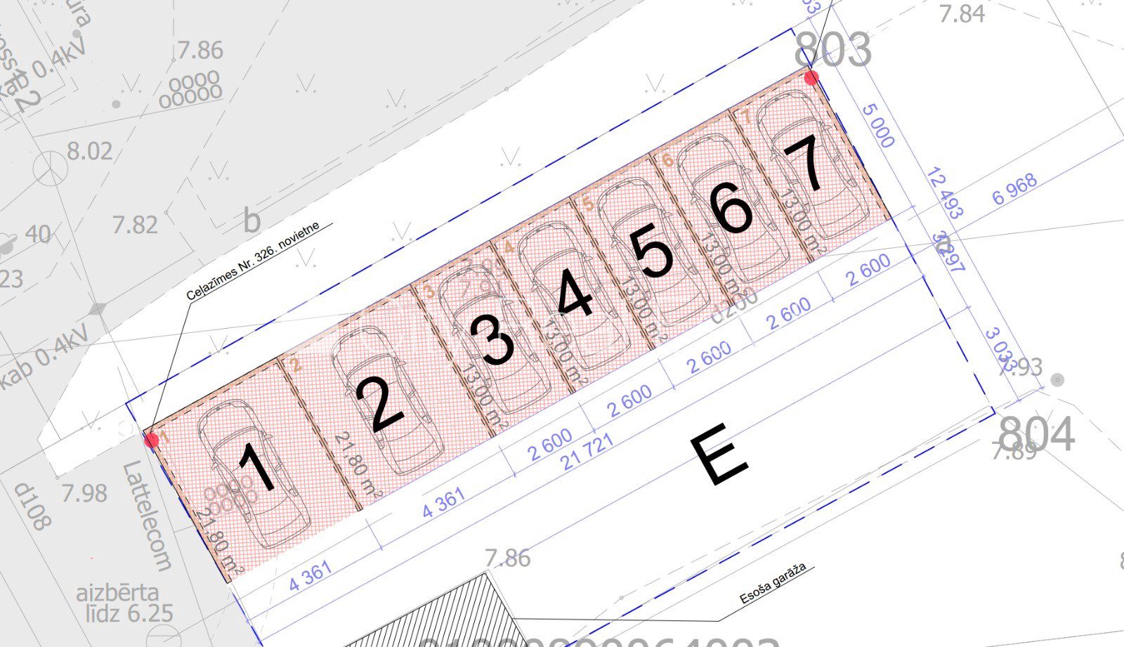 Zemes gabals Rīga, Teika, 22 m², pārdod, Foto 8 no 10
