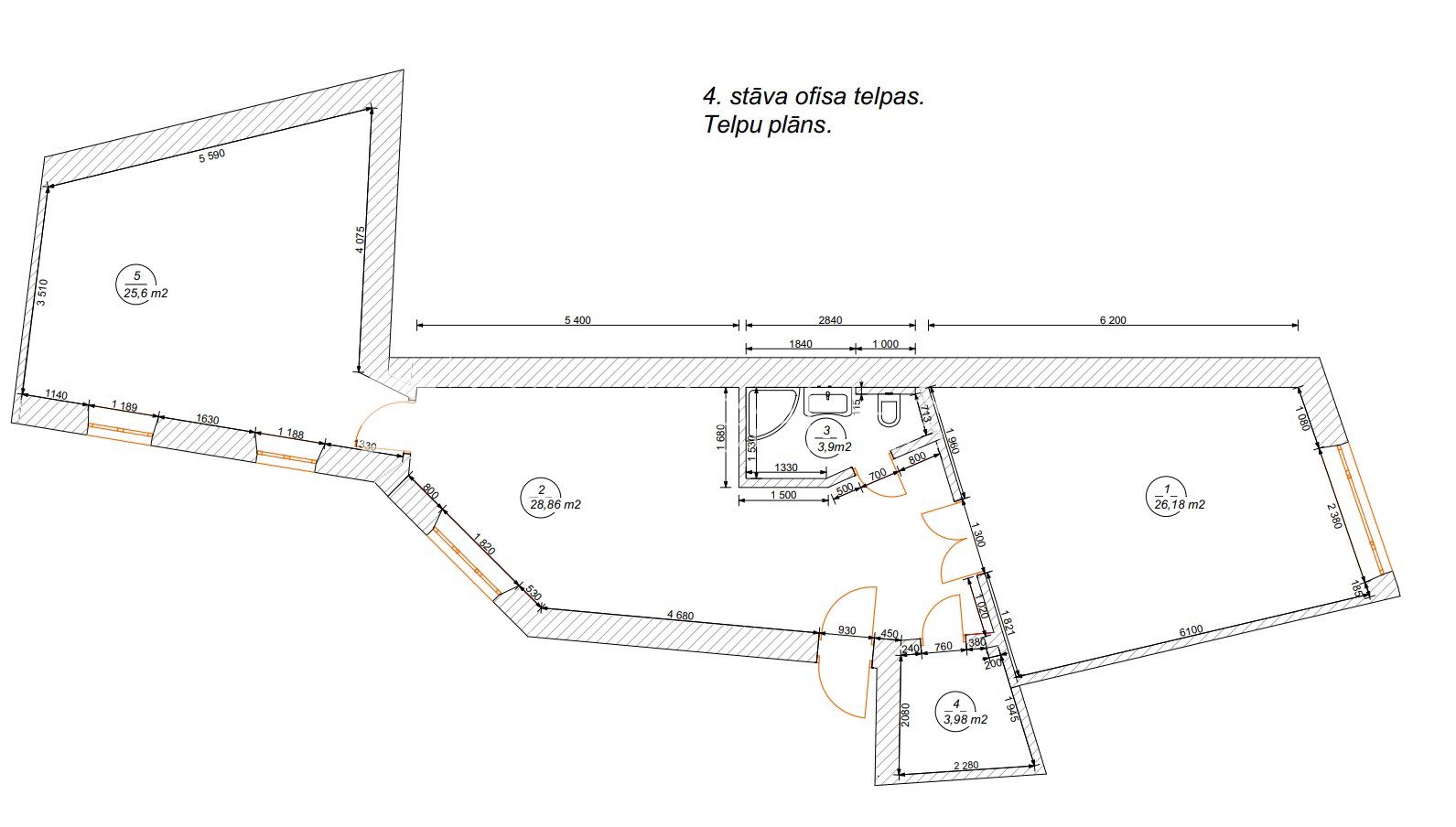Komerctelpas Rīga, Centrs, 90 m², izīrē, Foto 1 no 10