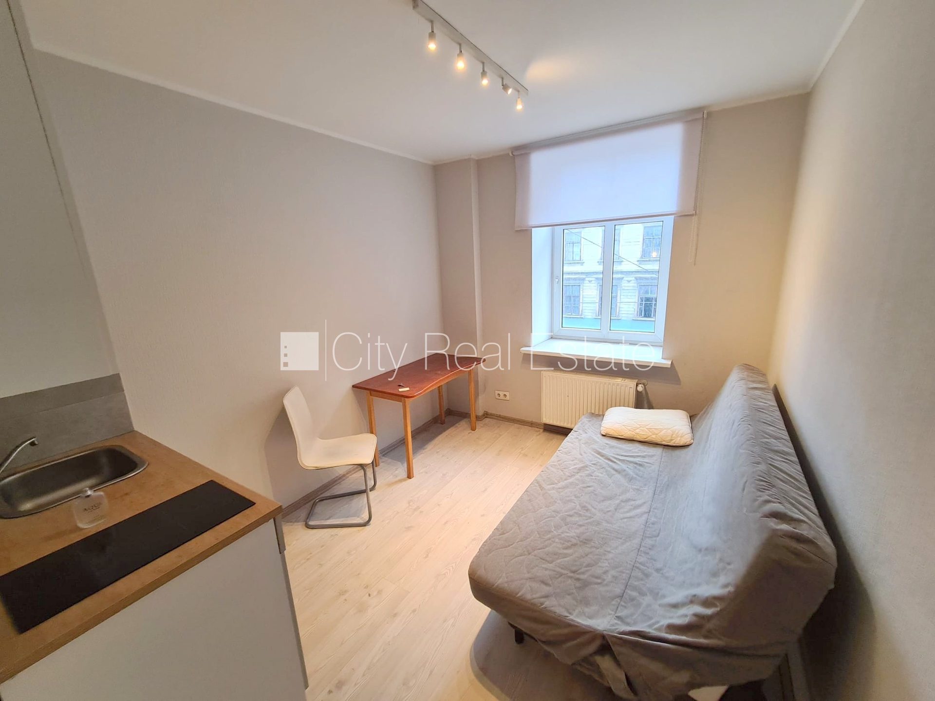 1 istabu dzīvoklis Rīga, Centrs, 22 m², izīrē, Foto 1 no 10