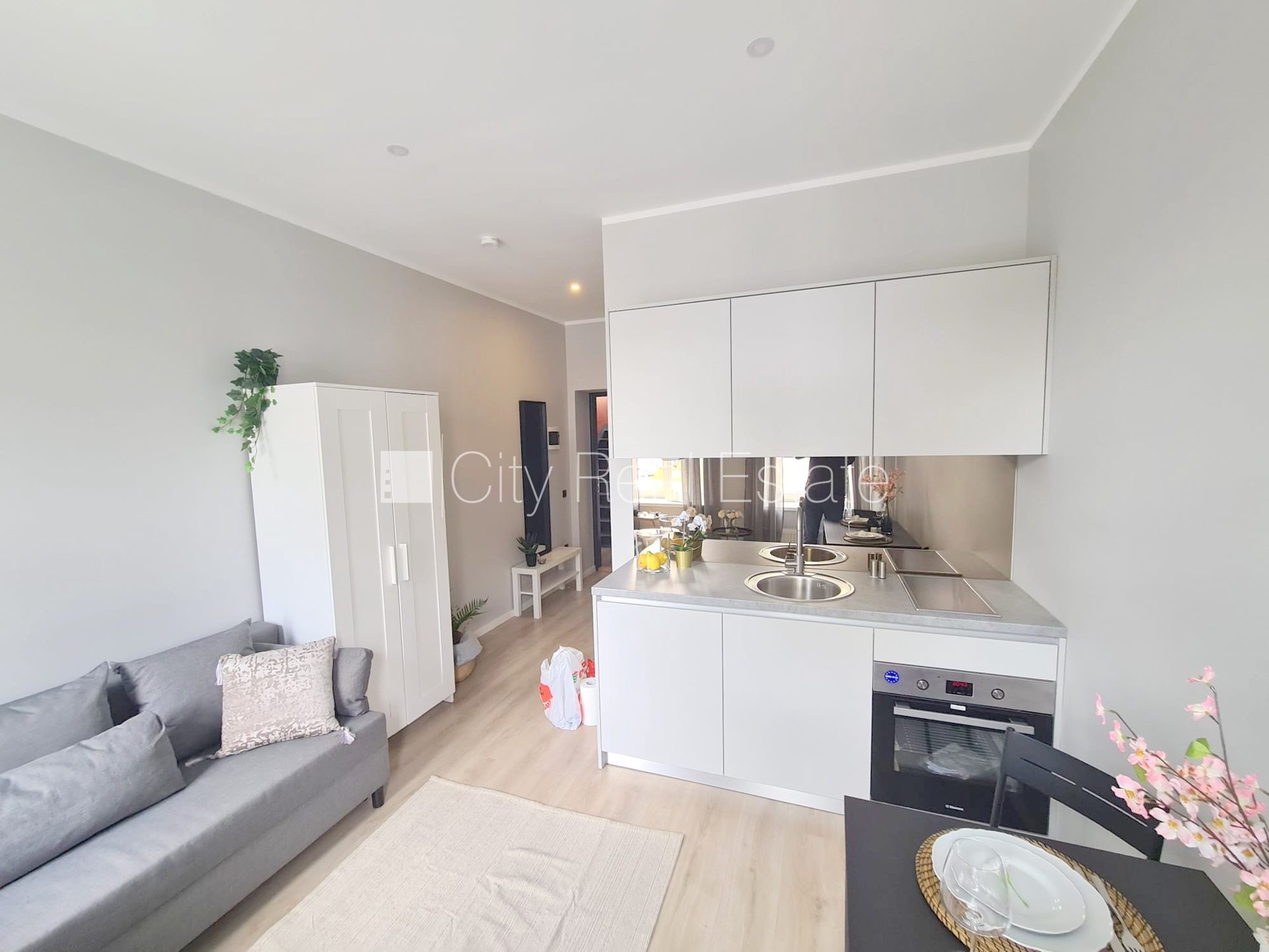 1 istabu dzīvoklis Rīga, Centrs, 22 m², izīrē, Foto 2 no 10