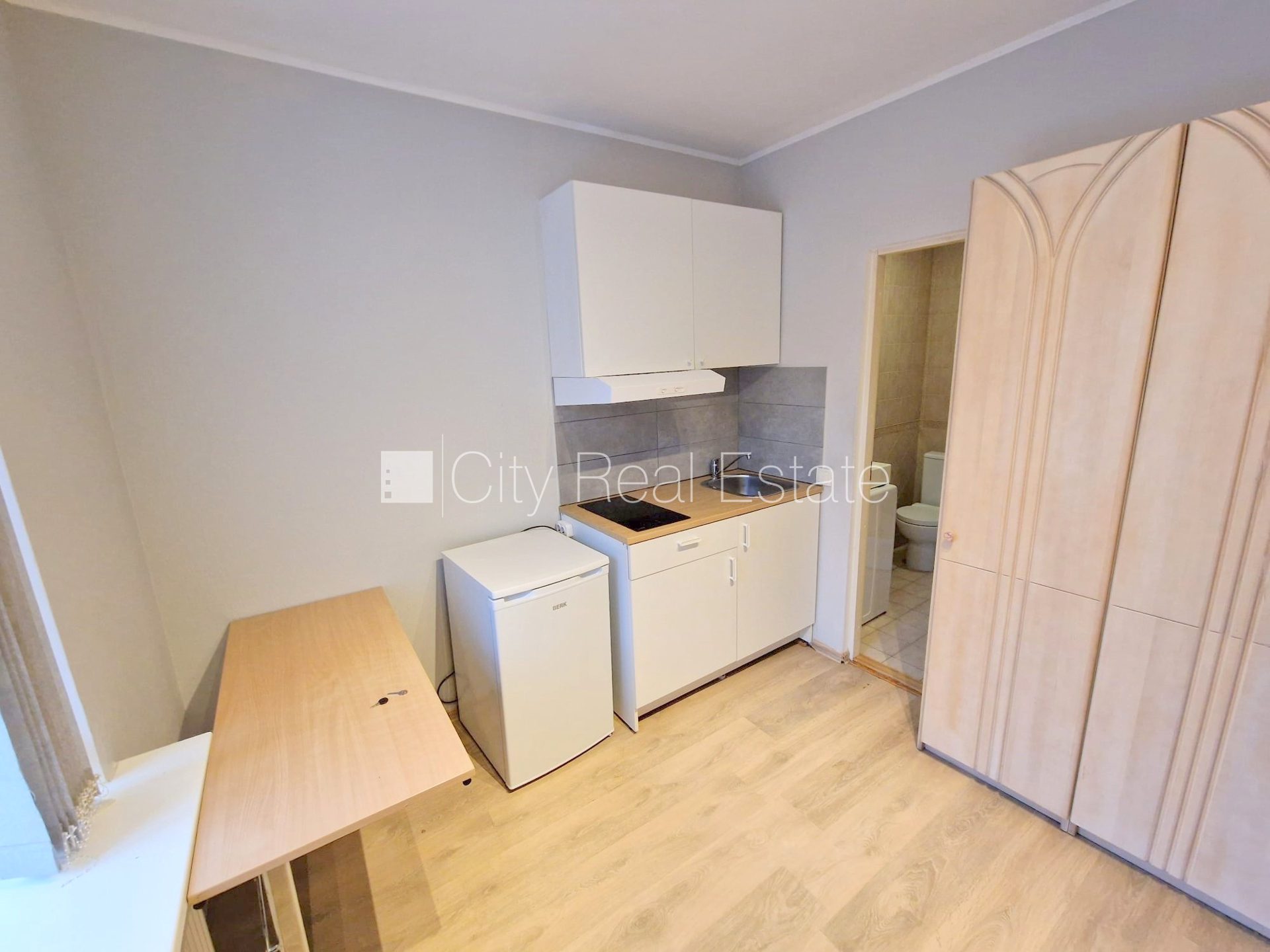 1 istabu dzīvoklis Rīga, Centrs, 17 m², izīrē, Foto 2 no 10