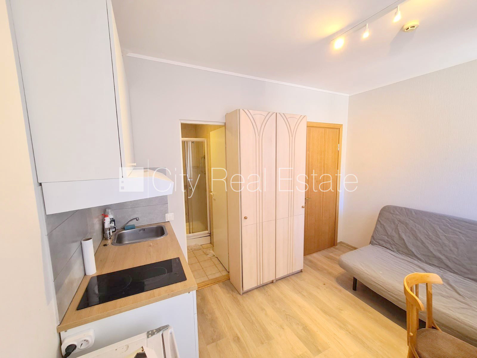 1 istabu dzīvoklis Rīga, Centrs, 17 m², izīrē, Foto 3 no 10