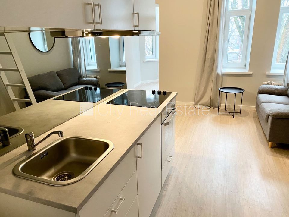 1-toaline korter Rīga, Centrs, 25 m², üür, Foto 8 / 10