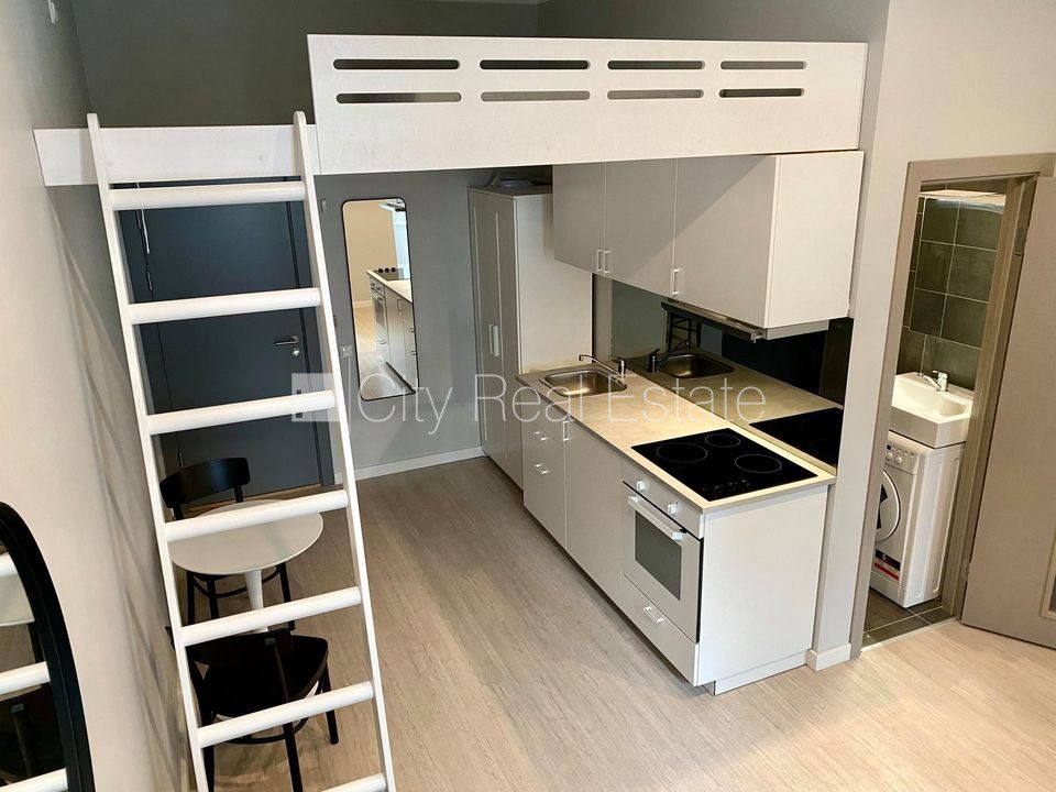 1-toaline korter Rīga, Centrs, 25 m², üür, Foto 9 / 10