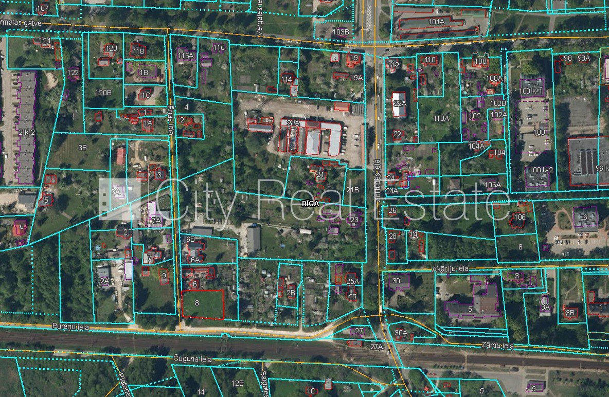 Maatükk Rīga, Imanta, 1200 m², müük, Foto 10 / 10