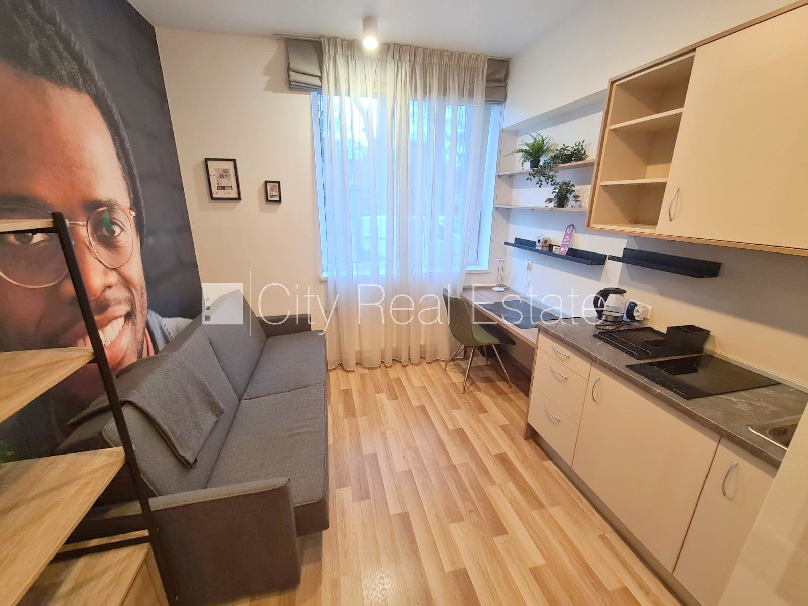 1-toaline korter Rīga, Šampēteris, 16 m², üür, Foto 2 / 10