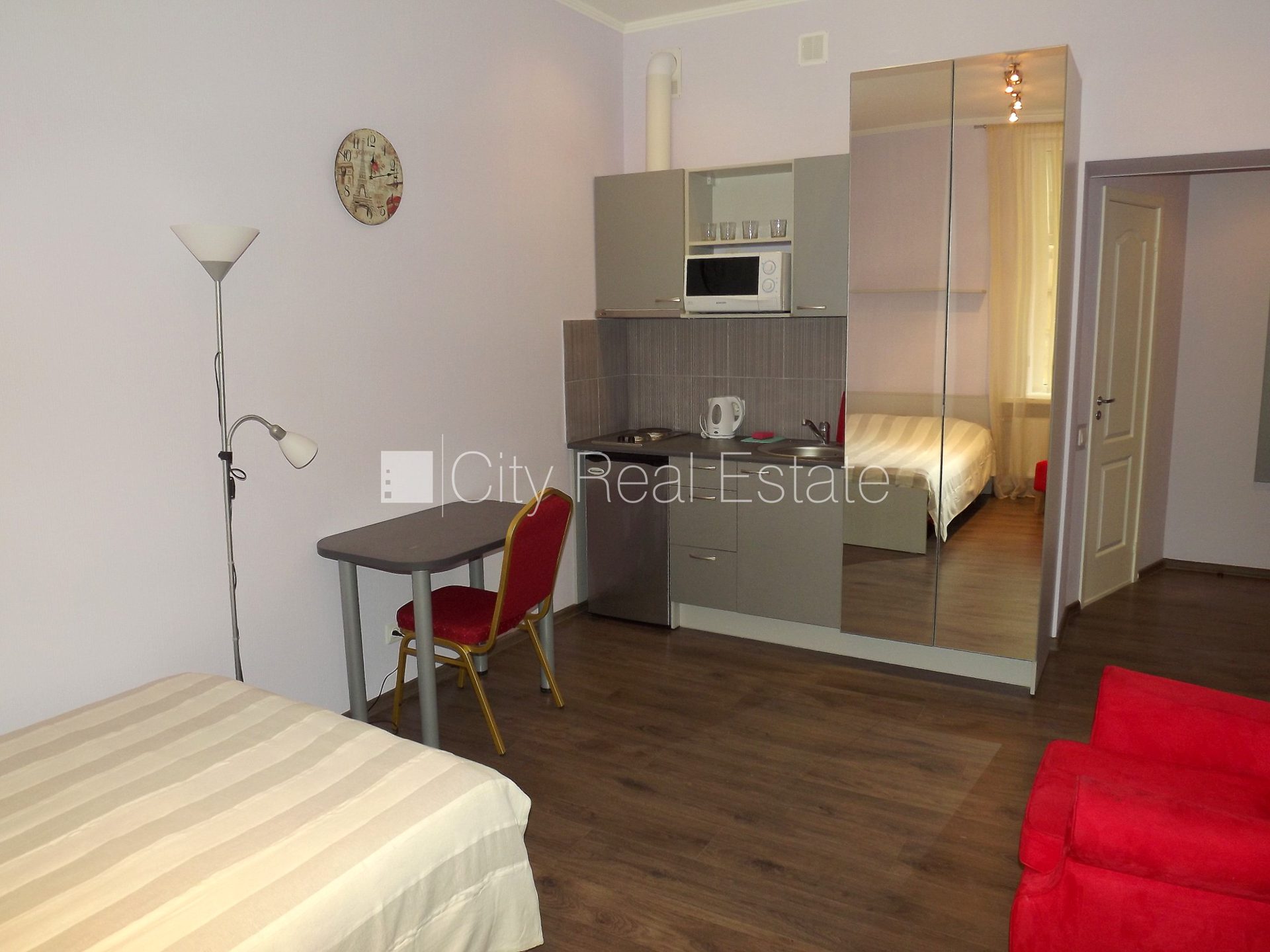 1 istabu dzīvoklis Rīga, Centrs, 28 m², izīrē, Foto 4 no 7