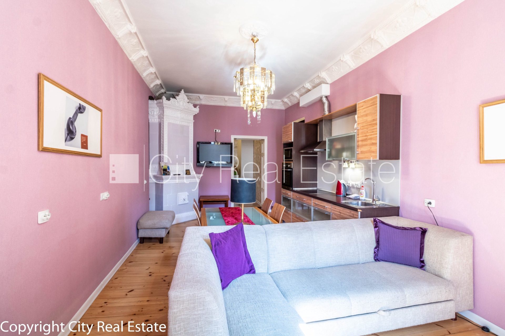 2-toaline korter Rīga, Centrs, 50 m², üür, Foto 1 / 10