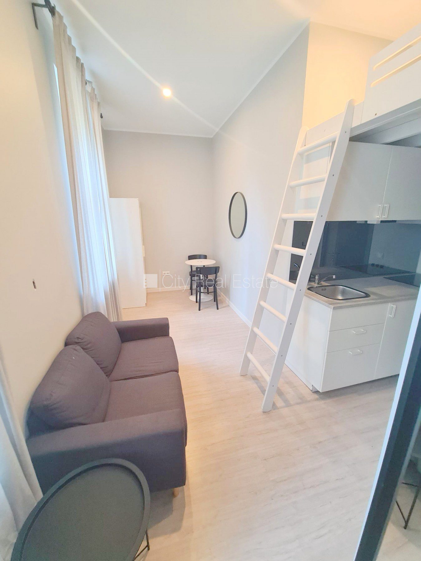 1 istabu dzīvoklis Rīga, Centrs, 25 m², izīrē, Foto 4 no 10