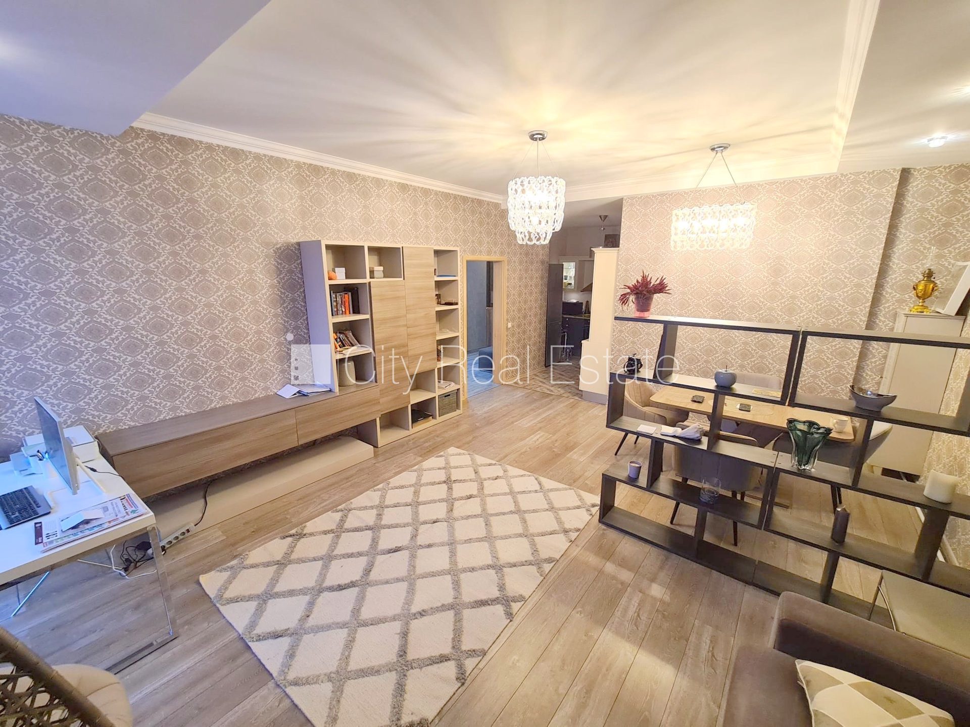 2-toaline korter Jūrmala, Melluži, 77 m², üür, Foto 3 / 10
