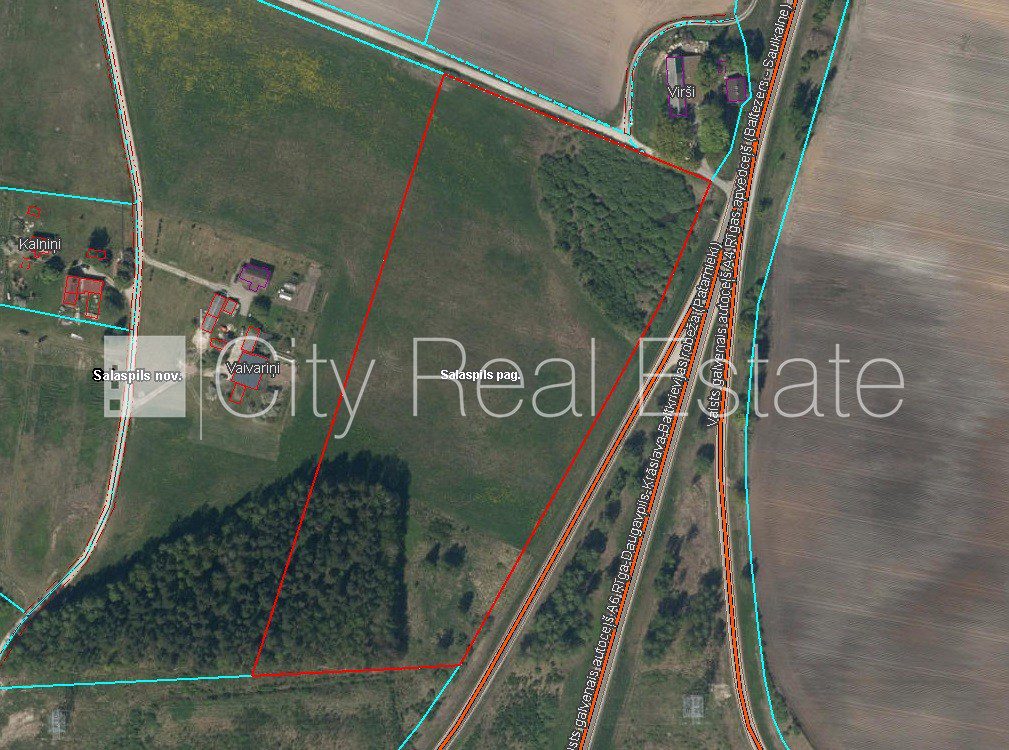 Zemes gabals Salaspils, 40000 m², pārdod, Foto 8 no 8