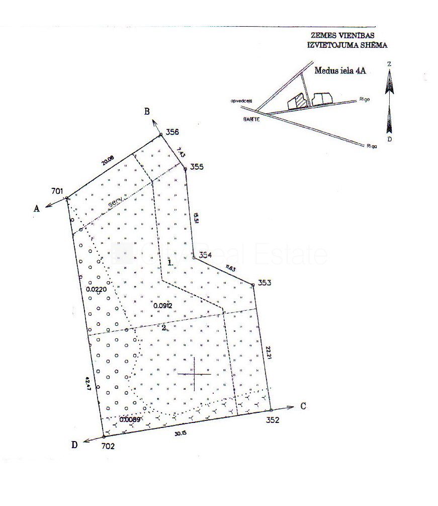 Maatükk Babītes pagasts, 1221 m², müük, Foto 9 / 10