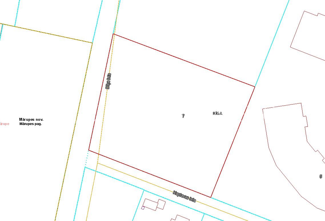 Maatükk Rīga, Ziepniekkalns, 3598 m², müük, Foto 3 / 10