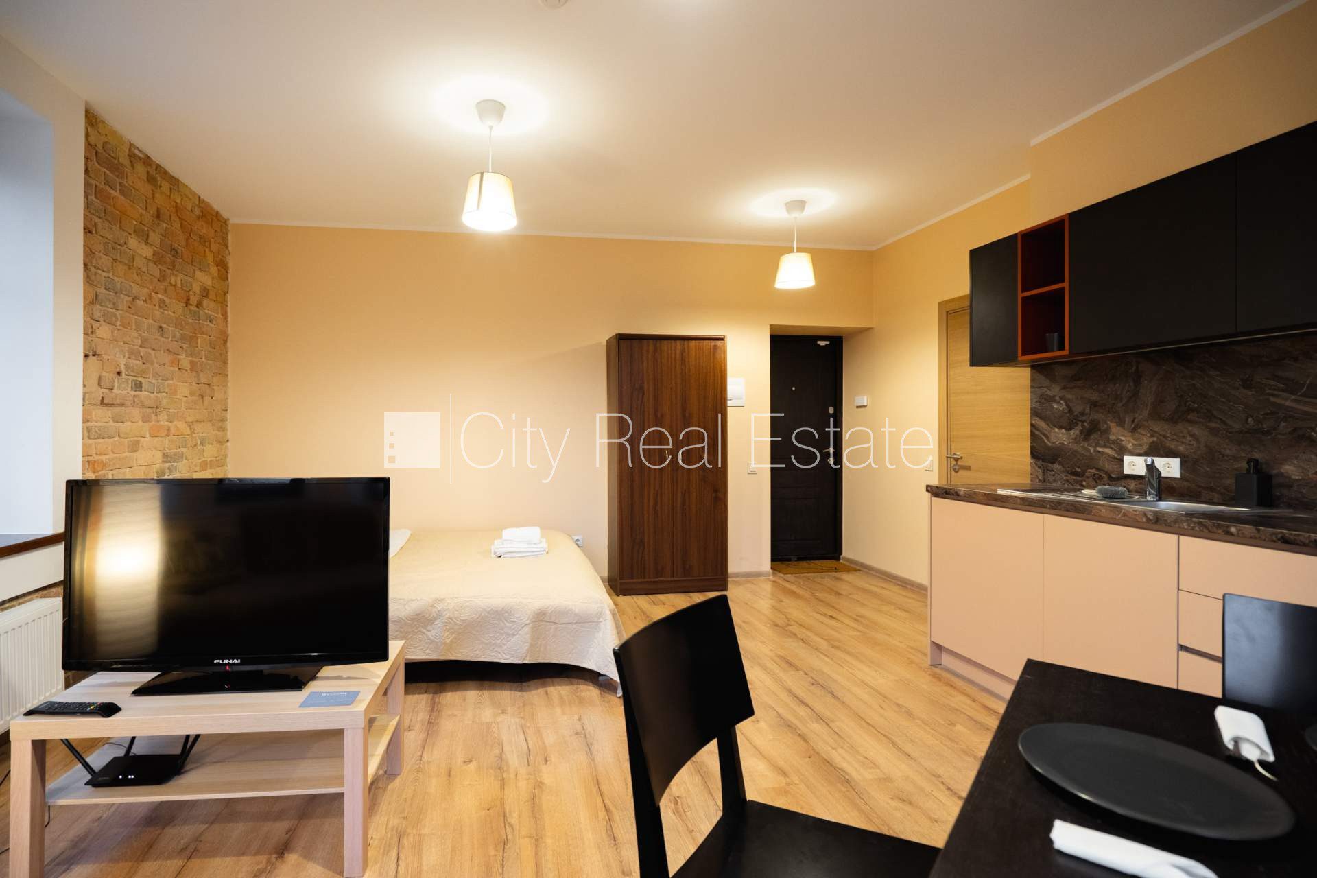 1 istabu dzīvoklis Rīga, Centrs, 32 m², izīrē, Foto 6 no 10