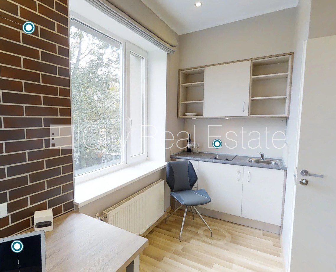 1 istabu dzīvoklis Rīga, Šampēteris, 22 m², izīrē, Foto 3 no 10