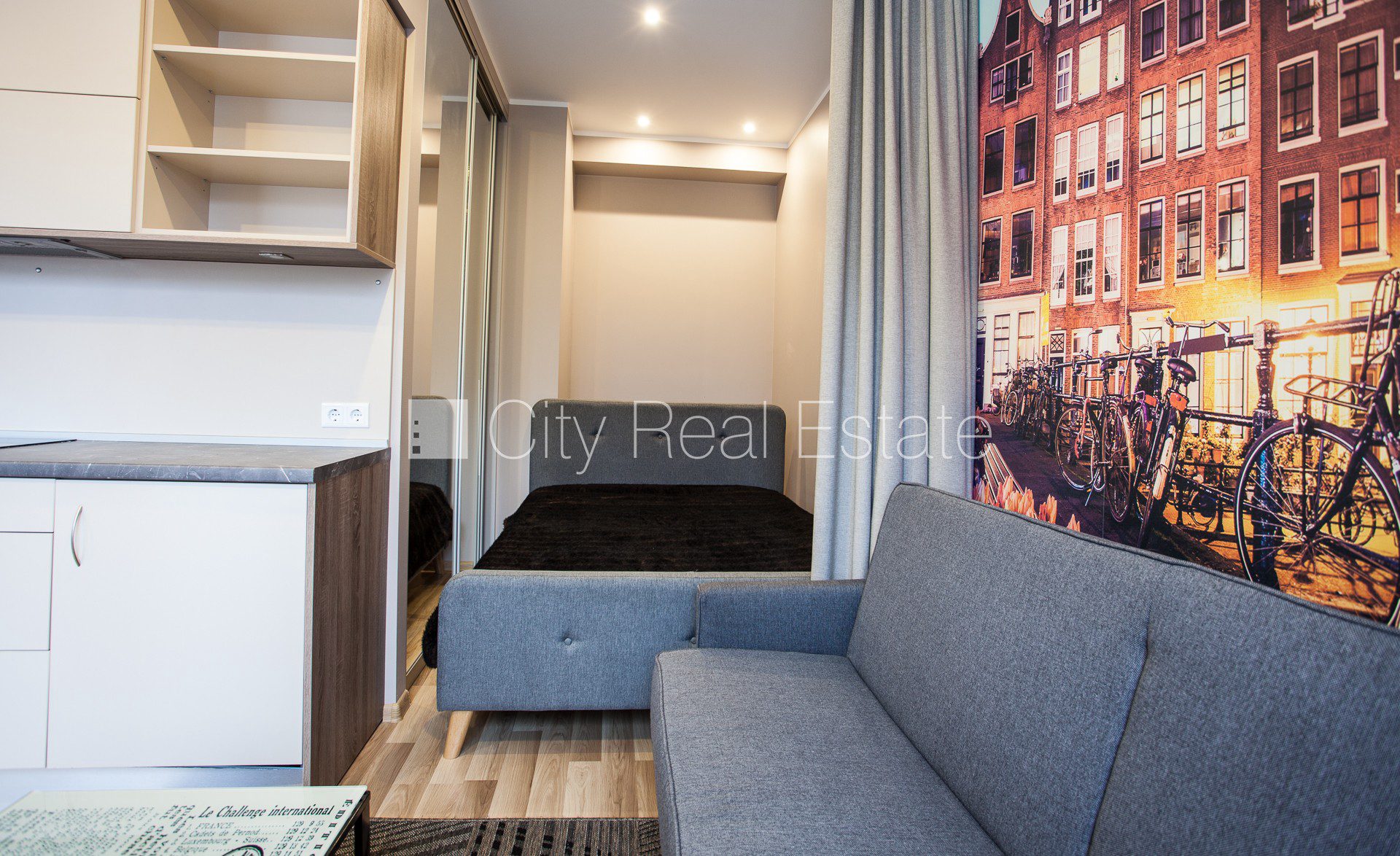 1-room apartment for rent in Riga, Šampēteris, 32 m², Photo 7 of 9