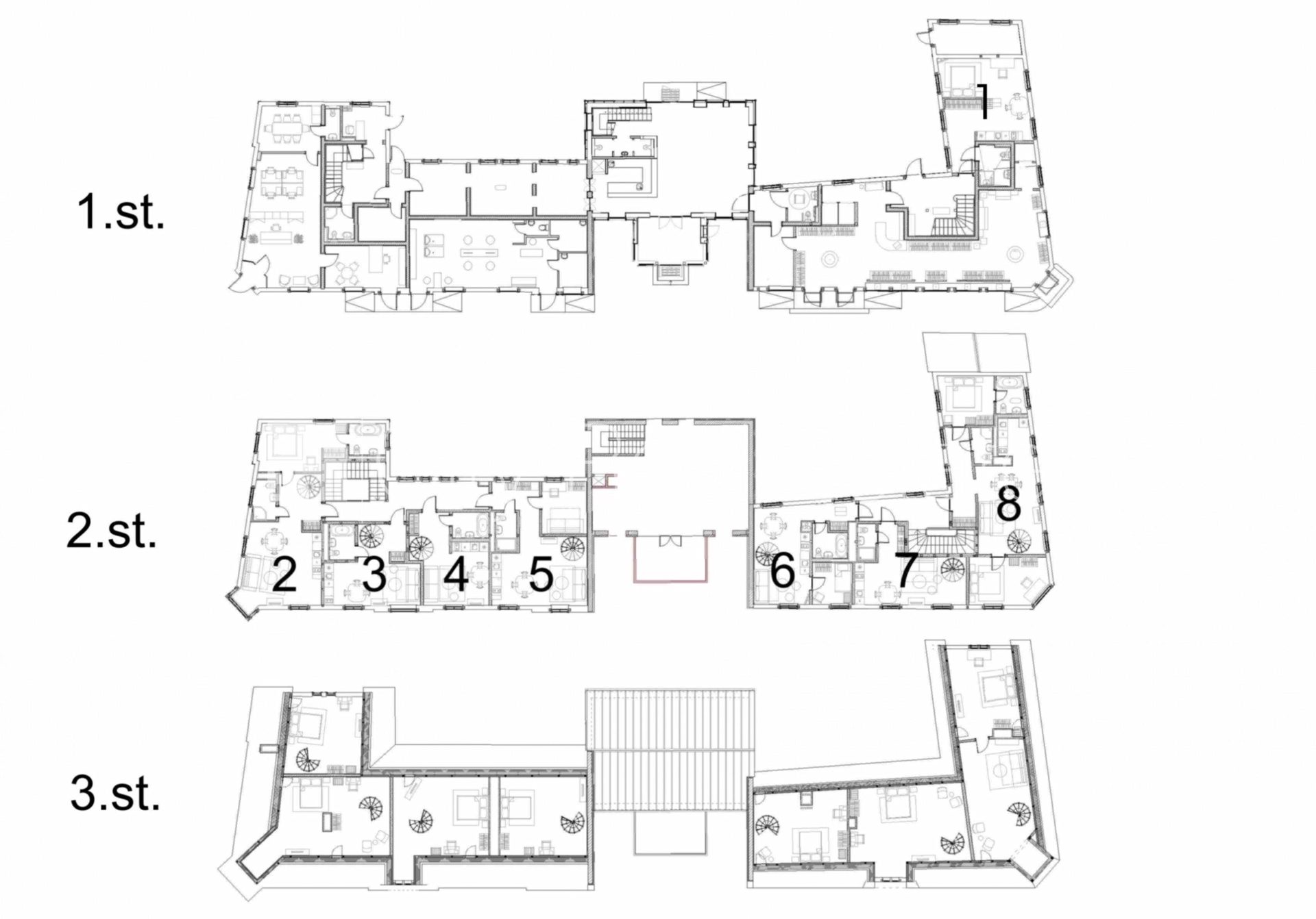 1-room apartment for rent in Jūrmala, Dzintari, 40 m², Photo 10 of 10