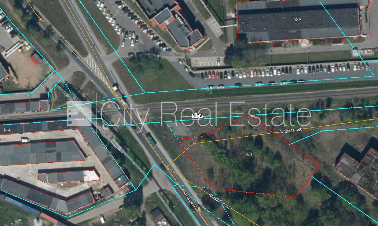 Land plot for sale in Riga, Ķengarags, 2923 m², Photo 1 of 7