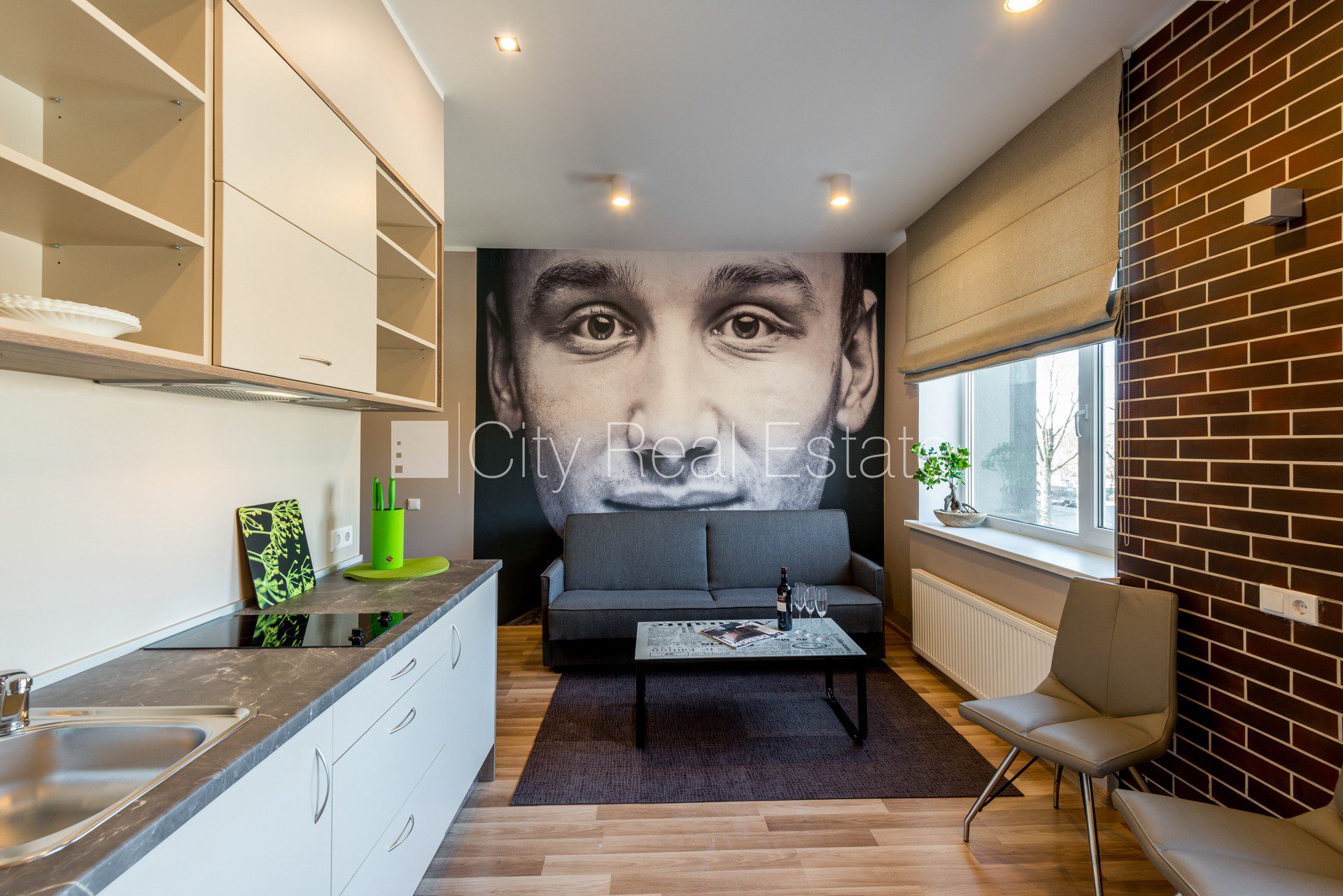 1 istabu dzīvoklis Rīga, Šampēteris, 32 m², izīrē, Foto 1 no 10