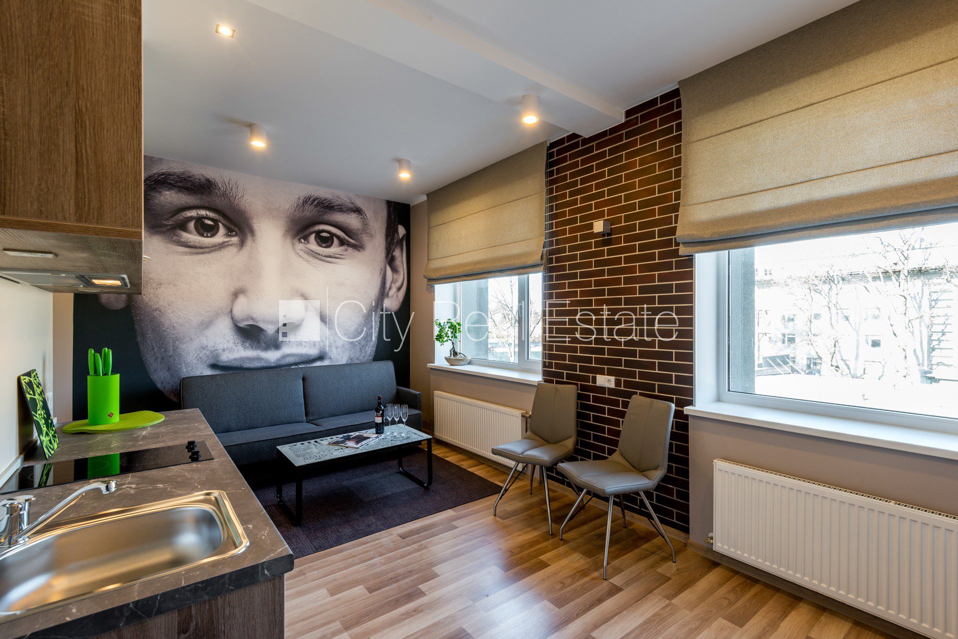 1 istabu dzīvoklis Rīga, Šampēteris, 32 m², izīrē, Foto 2 no 10