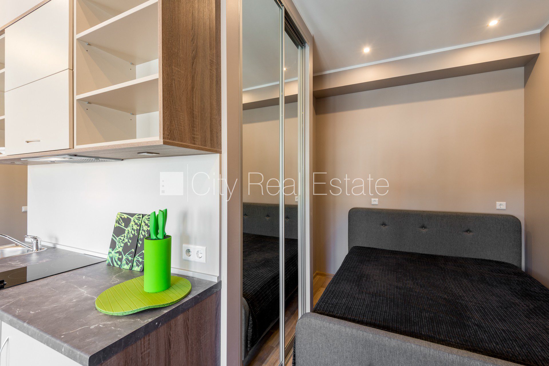 1 istabu dzīvoklis Rīga, Šampēteris, 32 m², izīrē, Foto 9 no 10