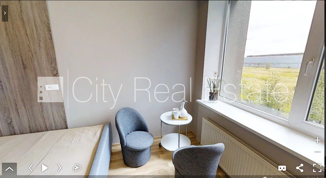 1 istabu dzīvoklis Rīga, Šampēteris, 22 m², izīrē, Foto 8 no 10