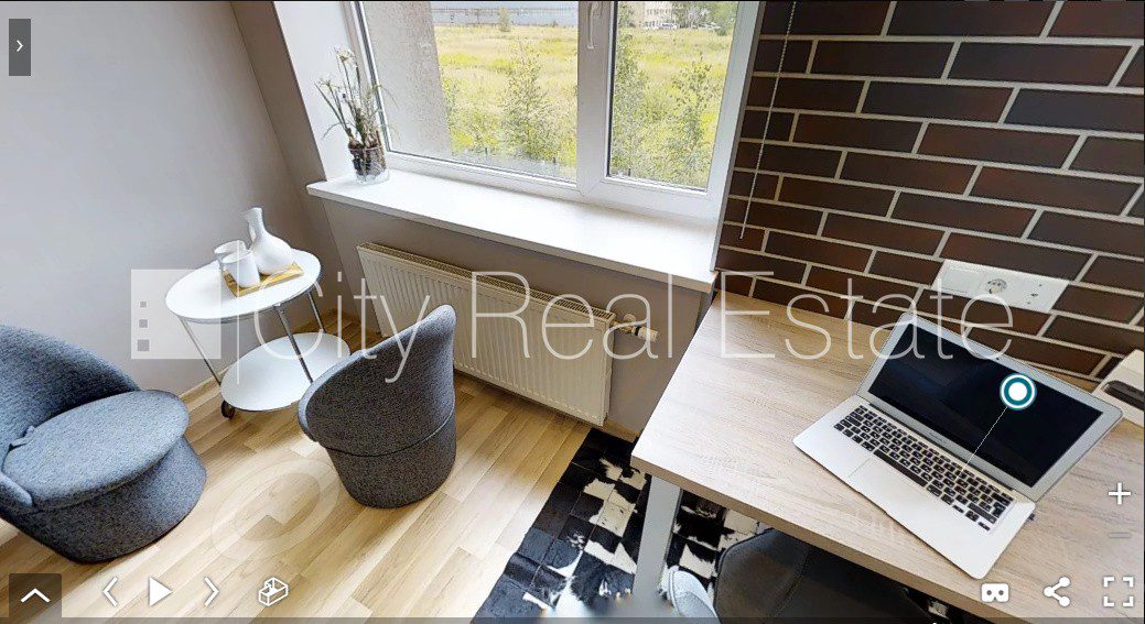 1 istabu dzīvoklis Rīga, Šampēteris, 22 m², izīrē, Foto 9 no 10