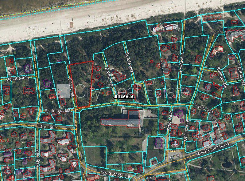 Земельный участок в Юрмала, Меллужи, 5317 м², продажа, Фото 3 из 7